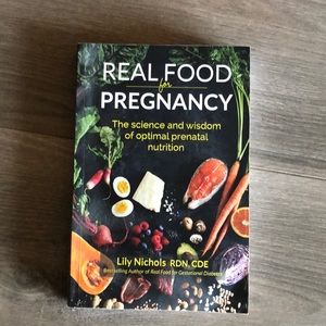 REAL FOOD FOR PREGNANCY BOOK!!!!